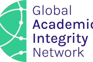 Global Academic Integrity Network logo - green hemisphere containing interconnected dots.