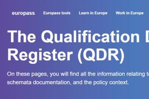 alt="The Qualification Dataset Register (QDR)."